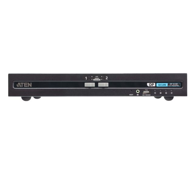 KVA-CS1182DP4C Aten 2-Port USB DisplayPort Secure KVM Switch with CAC (PSD PP v4.0 Compliant)
