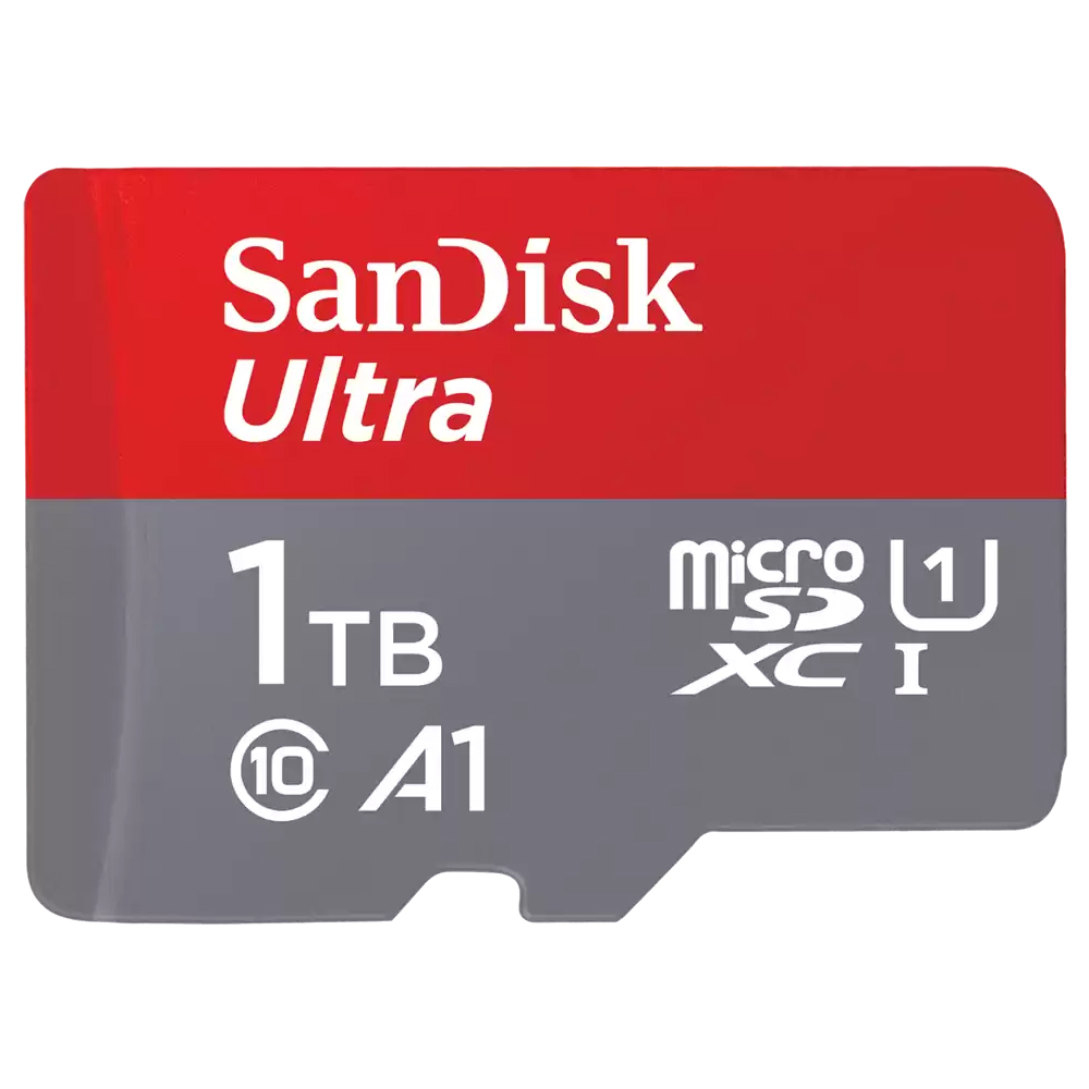 USSD-SQUAC-1T00 (LS) SanDisk Ultra microSDXC UHS-I 1TB  -Transfer Speeds of Up to 150MB/s -10-Year Limited Warranty (EOL)