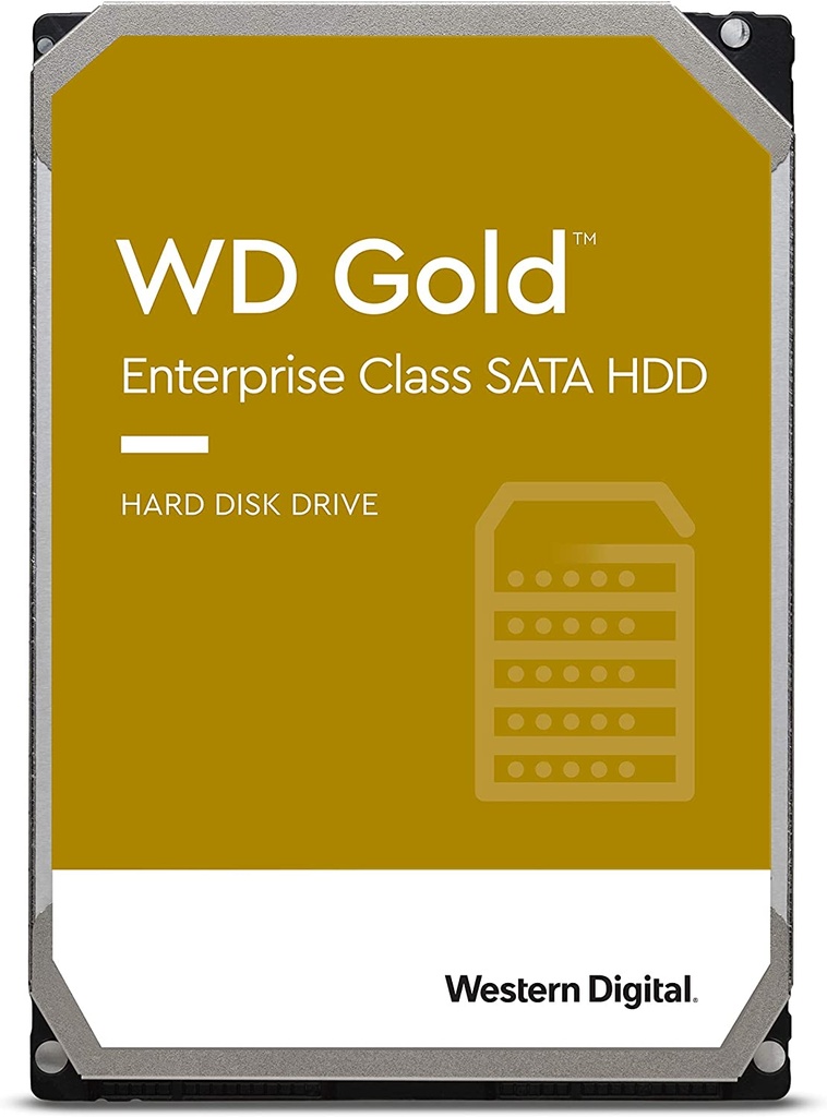 HAWD-GOLD16TB Western Digital Gold 16TB 3.5' Enterprise Class SATA 6 Gb/s HDD 7200 RPM Cache Size  512MB 5-Year Limited Warranty