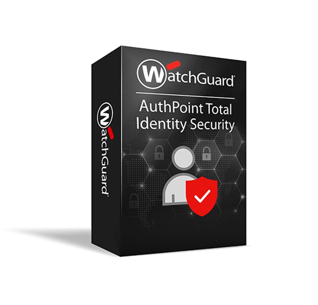 NWG-WGTIS30401 WatchGuard AuthPoint Total Identity Security - 1 Year - 251 to 500 users
