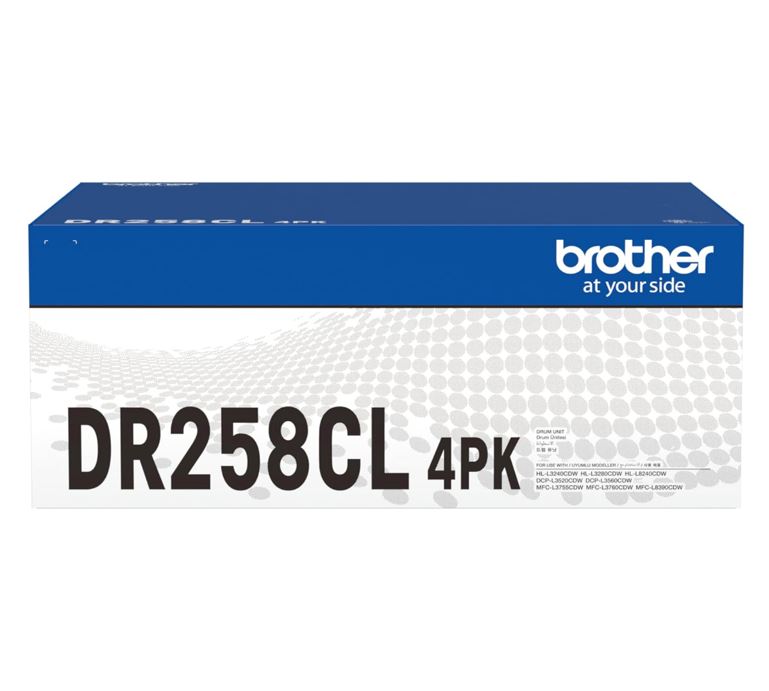COB-DR258CL Brother DR-258CL DRUM UNIT TO SUIT MFC-L8390CDW/MFC-L3760CDW/MFC-L3755CDW/DCP-L3560CDW/DCP-L3520CDW/HL-L8240CDW/HL-L3280CDW/HL-L3240CDW -Up to 30,000
