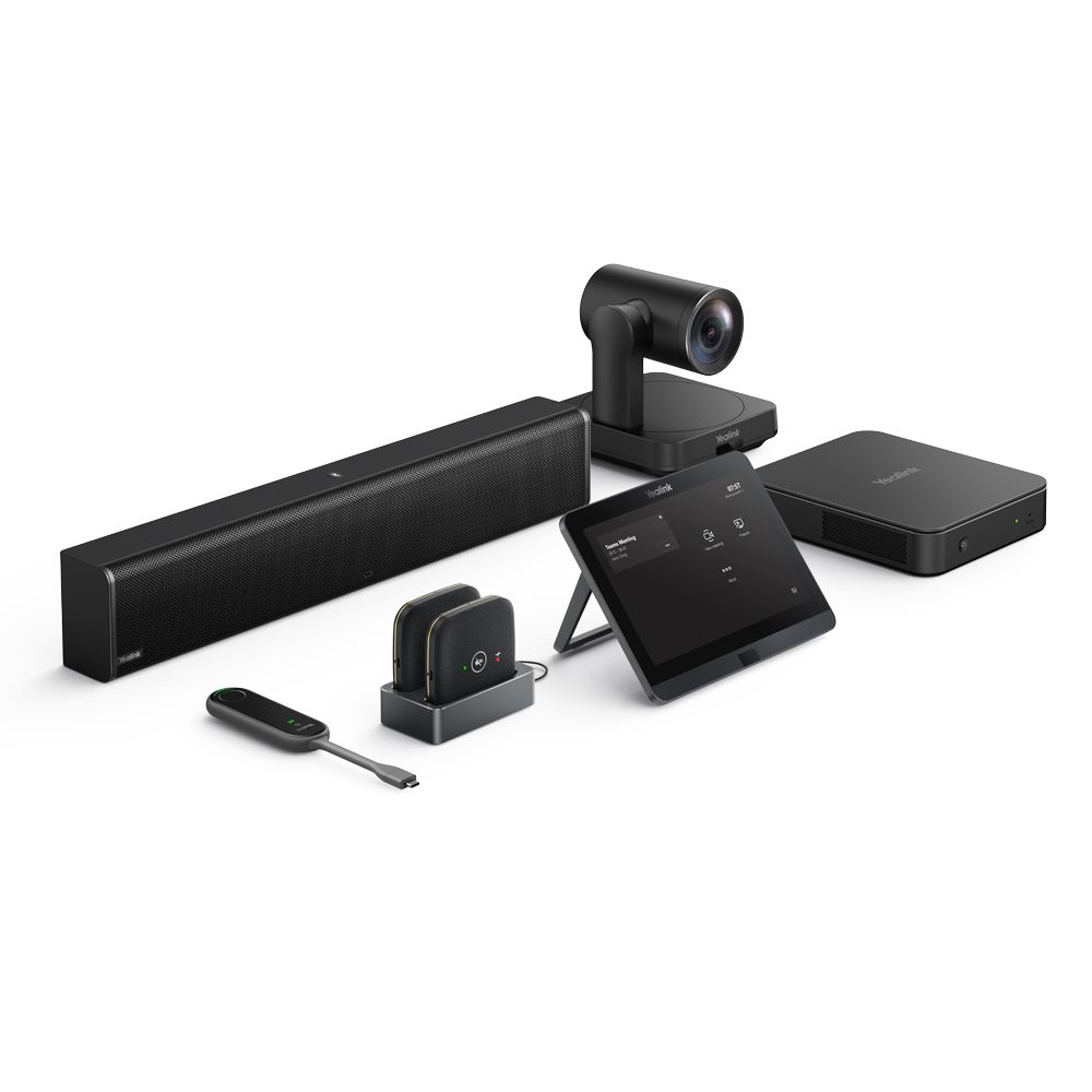 IPY-MVC640-C4-F13 *LS Yealink MVC640 Microsoft Teams Rooms on Windows, MCore Pro, MTouch-E2, 1x UVC84 12x Optical Zoom Camera, 1x MSpeaker-II, 2x CPW65 and 1x WPP30