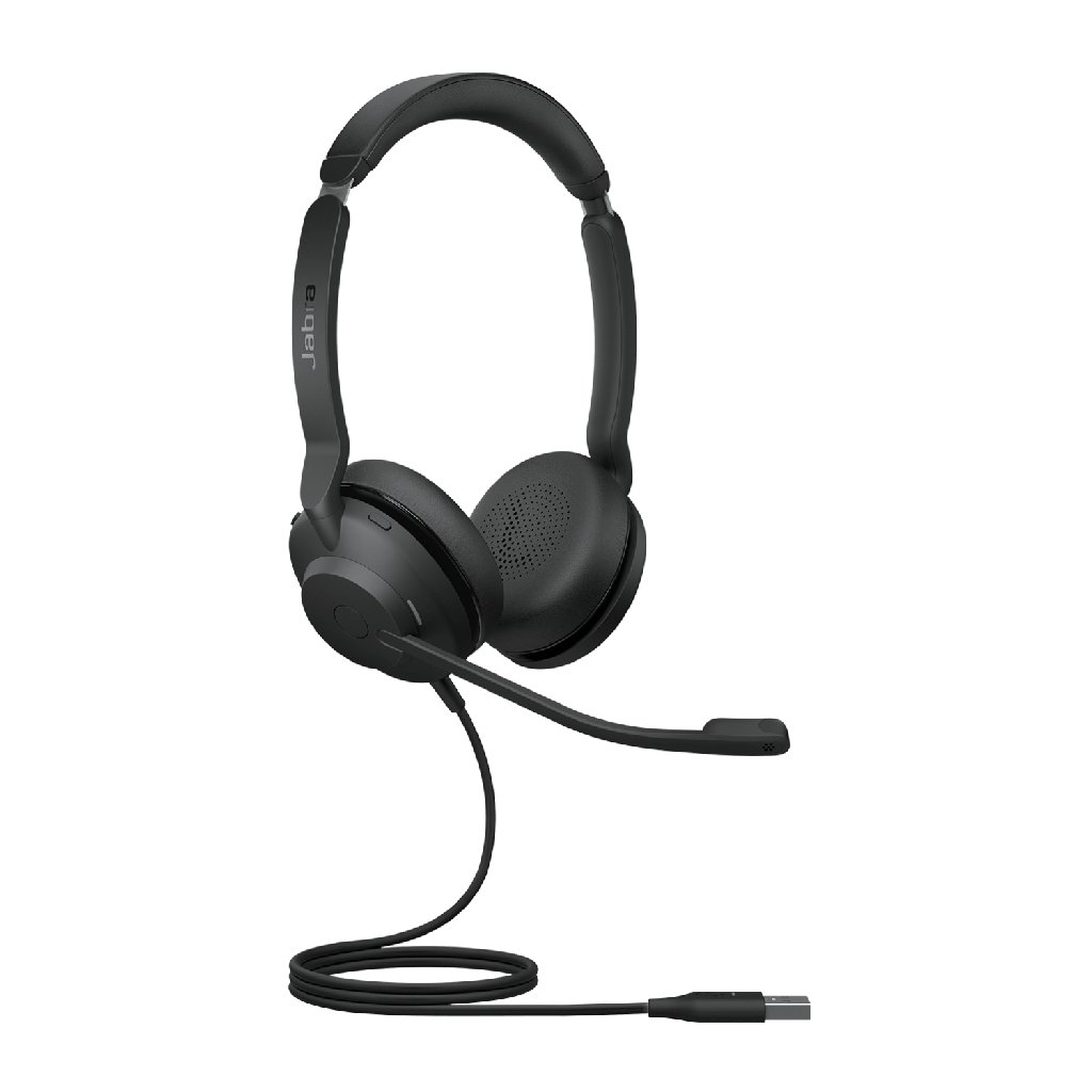 SPJ-EVL2-30SE-S-UC-A Jabra Evolve2 30 SE Wired USB-A UC Stereo Headset, Lightweight & Durable, Noise Isolating Ear Cushions, Plug-and-play, 2-Mic Technology, 2Yr Warranty