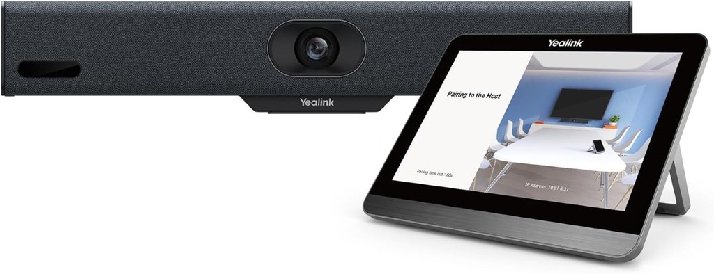 IPY-A10-020 Yealink A10 All-In-One Android Video Collaboration Bar For Focus & Small Rooms, A10 Android Meeting Bar, CTP18 Touch Panel