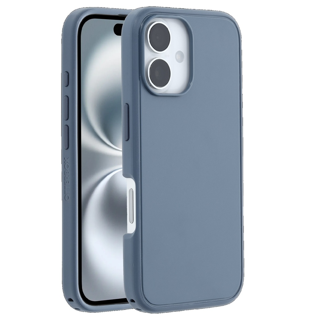 [MPA-77-96548] MPA-77-96548 OtterBox Symmetry MagSafe Apple iPhone 16 (6.1') Case Blue - (77-96548), Antimicrobial, DROP+ 3X Military Standard, Raised Edge, 7 Years Warranty