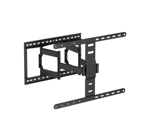 MABT-LPA83-466 Brateck LPA83-466 Modern Ultra-Slim Full-Motion TV Wall Mount For most 43'-90' TVs, Weight Capacity: 60kg, 420x509x632mm
