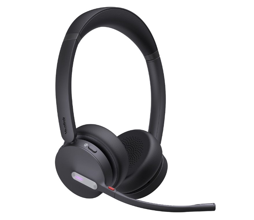 [IPY-WH64-D-UC-H] IPY-WH64-D-UC-H *LS Yealink WH64 Hybrid Dual UC DECT Wireless Headset, DECT & Bluetooth Hybrid Wireless Technology, 3-Mic Noise Cancellation, UC Certified, Dongle WDD