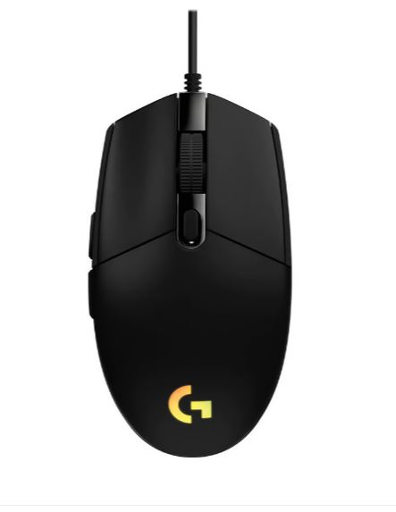 MILT-G203-BK Logitech G203 LIGHTSYNC RGB 6 Button Gaming Mouse 200 – 8,000 dpi USB data format: 16 bits/axis USB report rate:1000Hz (1ms) Microprocessor: 32-bitARM
