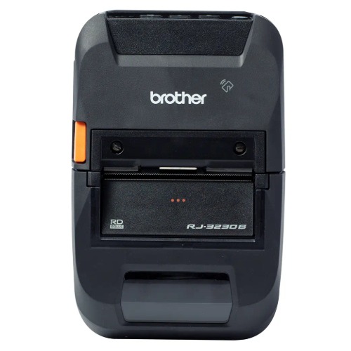 LMS-RJ-3230B-BUNDLE Brother RJ-3230B 3' BT Label and Receipt Printer - RJ-3230B +PA-BT-006 + PA-SS-4000 + PA-AD-600A and Belt Clip + Receipt Roll