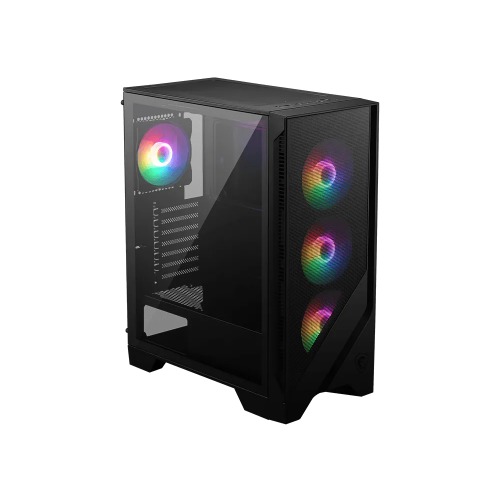 [CAM-FORGE120AAIRFLOW] CAM-FORGE120AAIRFLOW MSI MAG FORGE 120A AIRFLOW ATX Case, 2x USB 3.2, 1x Mic-in / Audio-out, 1x LED, 3x 2.5', 2x 2.5'/3.5', ATX / Micro-ATX / Mini-ITX