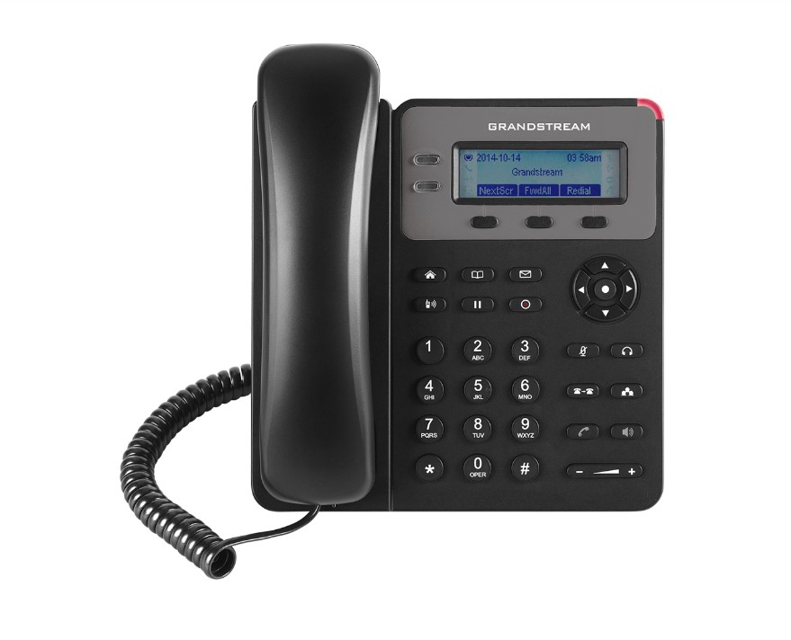 [IPG-GXP1610P] IPG-GXP1610P Grandstream GXP1610P 1 Line IP Phone, 1 SIP Account, PoE, no PSU, 2 Call Appearances, 3-Way Voice Conferencing, 132x48 2.95’’ LCD screen