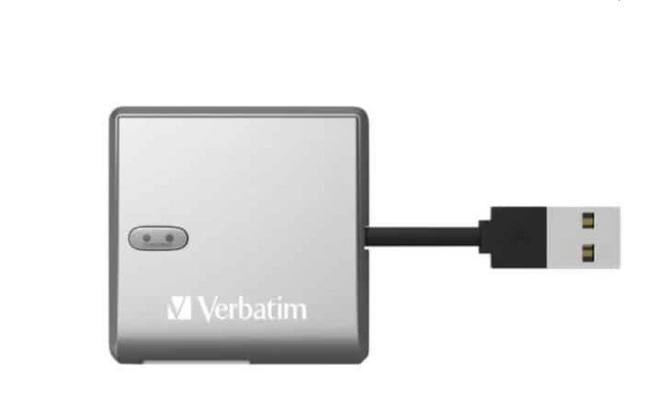 [NAV-65677] NAV-65677 Verbatim USB 2.0 All- in-1 Card Reader Compact - including SD, SDHC, SDXC, microSD, microSDHC, microSDXC, CF-1, Memory Stick, xD and MS-Pro/Duo