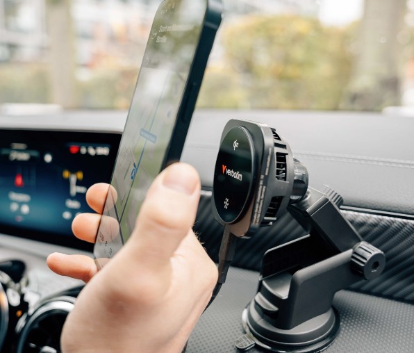 [MPV-31861] MPV-31861 Verbatim Charge 'n' Drive Qi2 Magnetic Wireless Car Charger CND-02