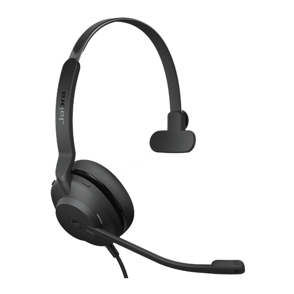 [SPJ-E2-30SE-M-MS-CA] SPJ-E2-30SE-M-MS-CA Jabra Evolve2 30 SE Wired USB-C/A MS Teams Mono Headset, Lightweight & Durable, Noise Isolating Ear Cushions, Plug-and-play, 2-Mic, 2Yr Warranty