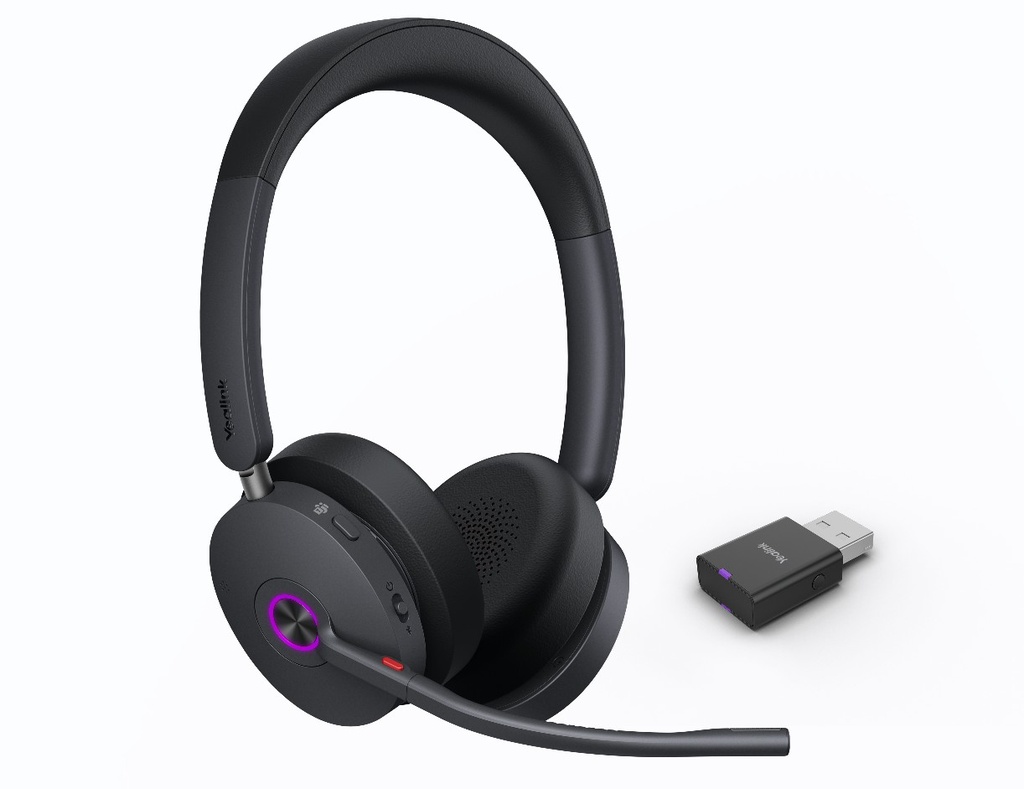 [IPY-WH68-D-MS-H] IPY-WH68-D-MS-H Yealink WH68 Hybrid Dual Teams   DECT & Bluetooth Hybrid Wireless Technology, 4-Mic Hybrid ANC, 4-Mic Noise Cancellation, All-Day-Wearing Comfort WDD6