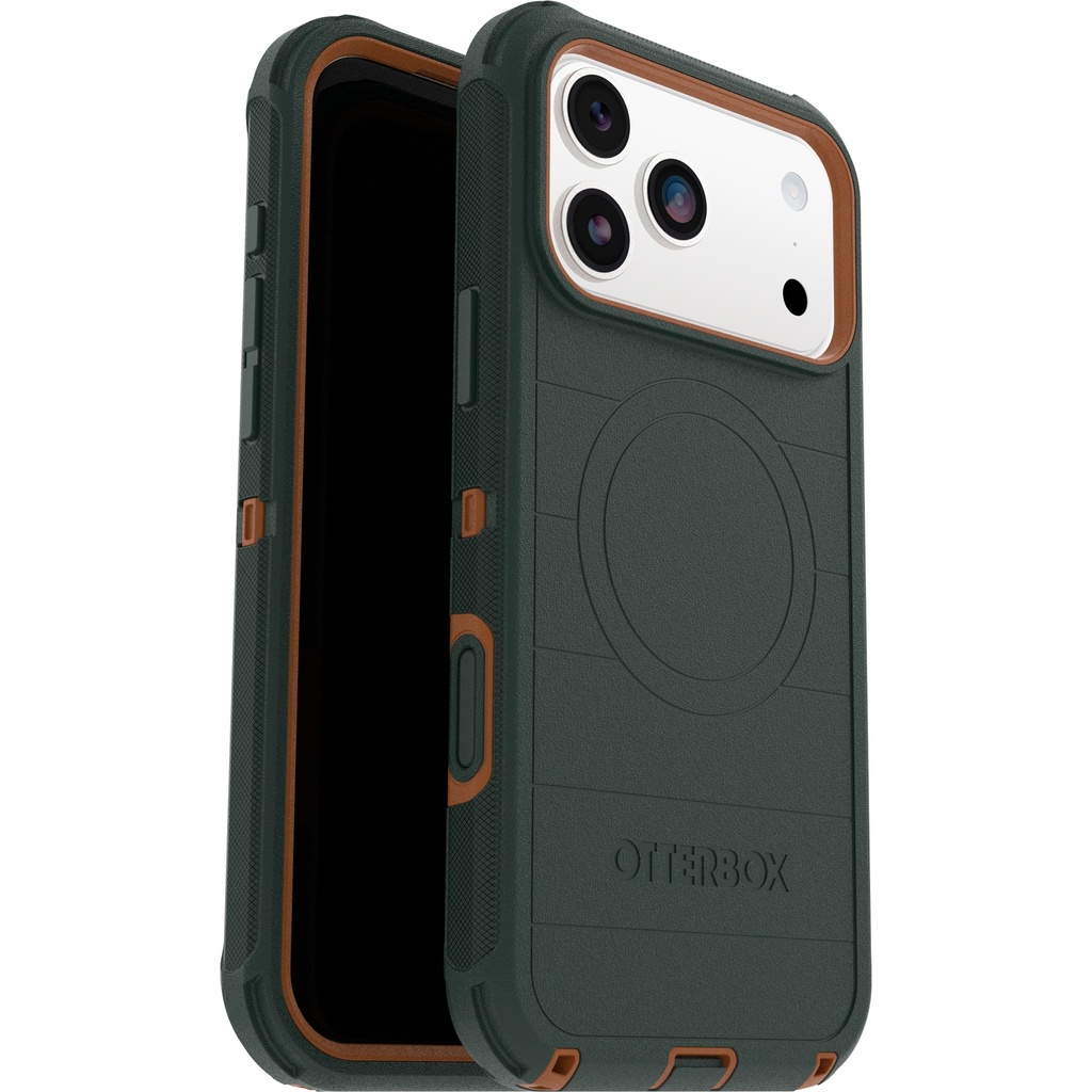 [MPA-77-98400] MPA-77-98400 OtterBox Defender Pro MagSafe Apple iPhone 18 Pro Max/17 Pro Max (6.9') Case Green Intrigue - (77-98400), DROP+ 7X Military Standard,7 Years Warranty