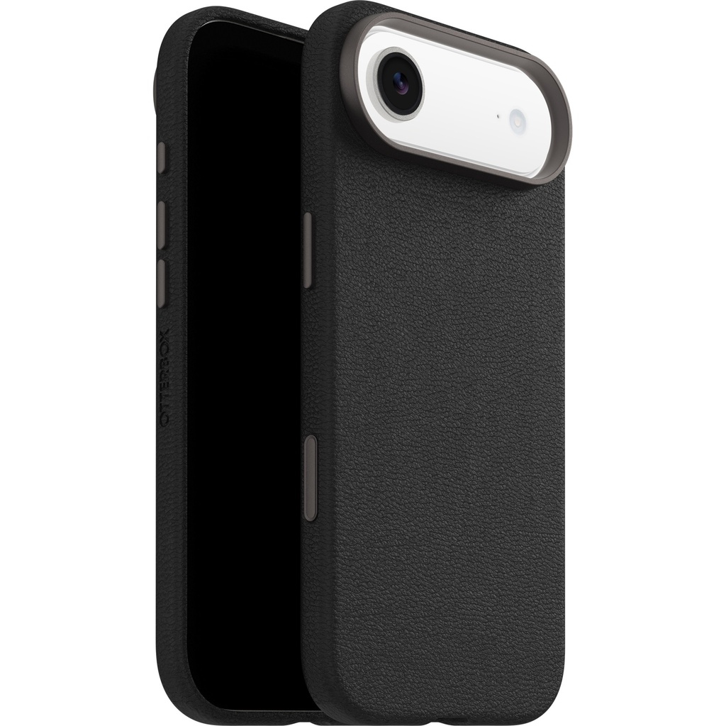 [MPA-77-99029] MPA-77-99029 OtterBox Symmetry Cactus Leather MagSafe Apple iPhone Air (6.5') Case Noir Ash (Black) - (77-99029), DROP+ 3X Military Standard, 7 Years Warranty