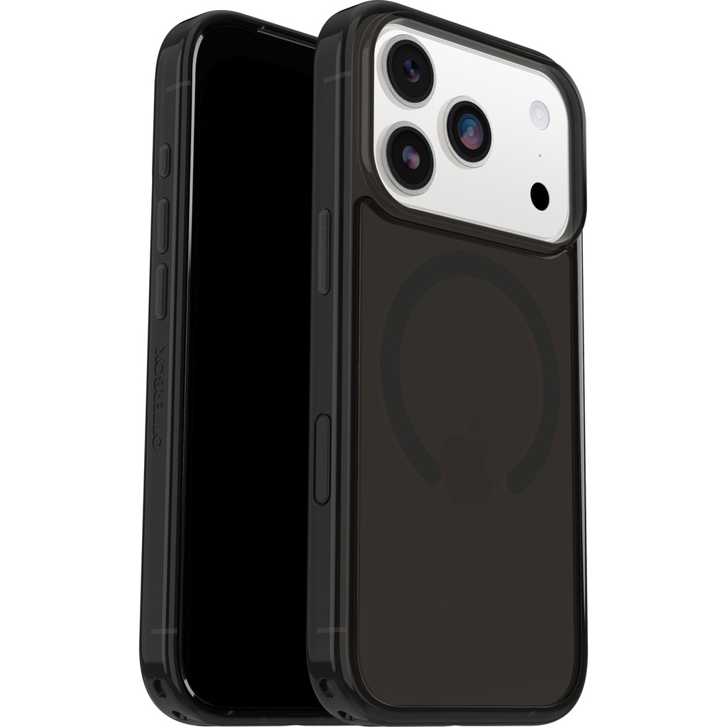 MPA-77-98851 OtterBox Symmetry Clear MagSafe Apple iPhone 17 Pro (6.3') Black Mist (Clear/Black) - (77-98851), DROP+ 3X Military Standard, 7 Years Warranty