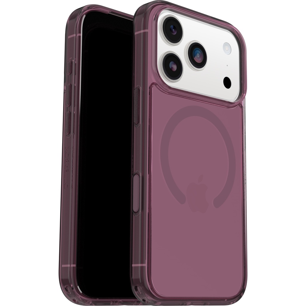 MPA-77-98847 OtterBox Symmetry Clear MagSafe Apple iPhone 17 Pro (6.3') Case Purple Mystery (Clear) - (77-98847), DROP+ 3X Military Standard, 7 Years Warranty