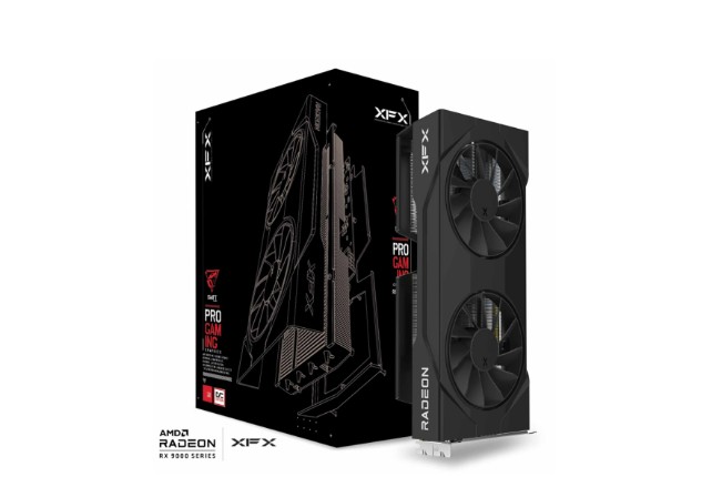 VCX-RX9060XTOC-16GB-BK XFX Swift AMD Radeon RX 9060XT OC Gaming Edition with 16GB GDDR6 HDMI 2xDP, AMD RDNA™ 4  (RX-96TSW16BQ)