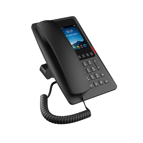 IPF-H6W-BL FANVIL H6W Wi-Fi IP Phone, Black,5 Programmable Soft Keys,built-in dual-band 2.4GHz & 5GHz Wi-Fi,HD voice,10/100Mbps Ethernet, PoE