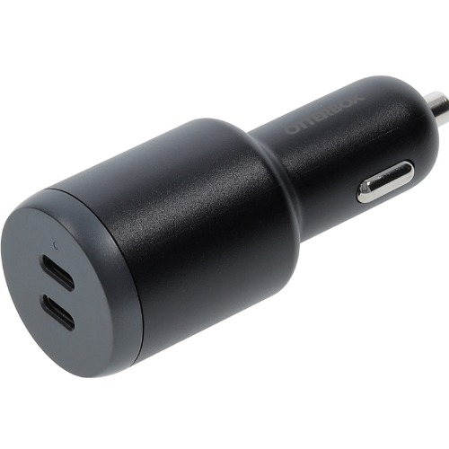 MPA-77-98237 OtterBox 100W Dual Port Standard Fast Car Charger - Black (77-98237), 2 USB-C, Smart & Compact design, Hassle-Free, 2 Years Warranty