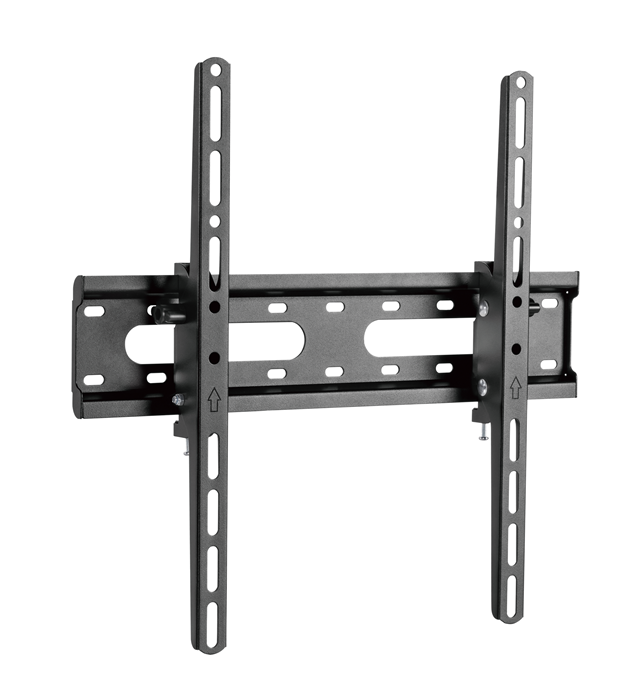 [MABT-KL31-44T] MABT-KL31-44T Brateck KL31-44T Super Economy Tilt TV Wall Mount, Fit Screen Size: 32'-70' Up to 45 KG, Fine Texture Black,53x435x420mm (new)