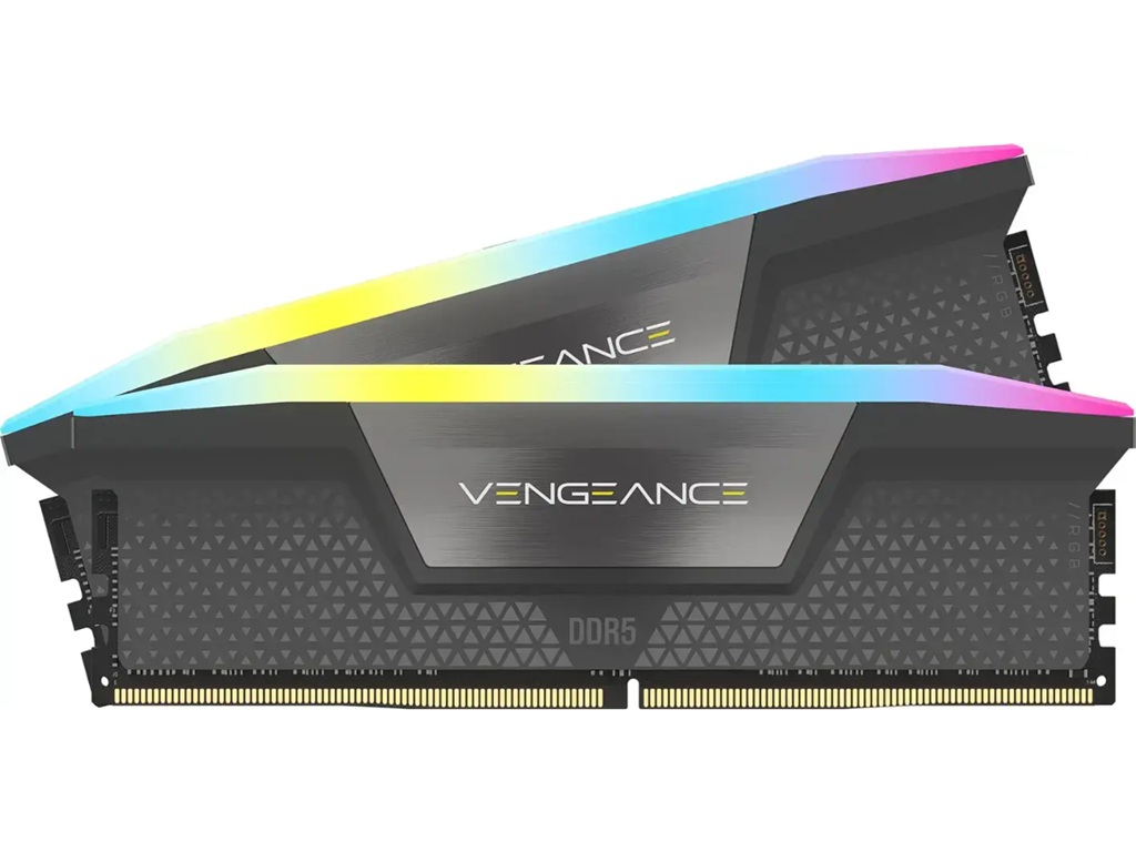 MECMD5-CMH64GX5M2D6000Z40 Corsair Vengeance RGB 64GB (2 x 32GB) 288-Pin PC RAM DDR5 6000 (PC5 48000) Desktop Memory