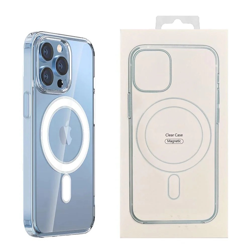 MPA-6976552044134 USP Apple iPhone 17 Pro Max (6.9') Clear Case with MagSafe - Built-in magnets, Scratch Resistant, Crystal Clear,Shockproof, 5 Years Warranty