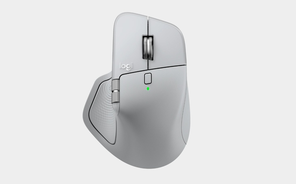[MILT-MXMASTER4-PALEGRAY] MILT-MXMASTER4-PALEGRAY (LS) Logitech MX Master 4 Wireless Mouse - Pale Grey