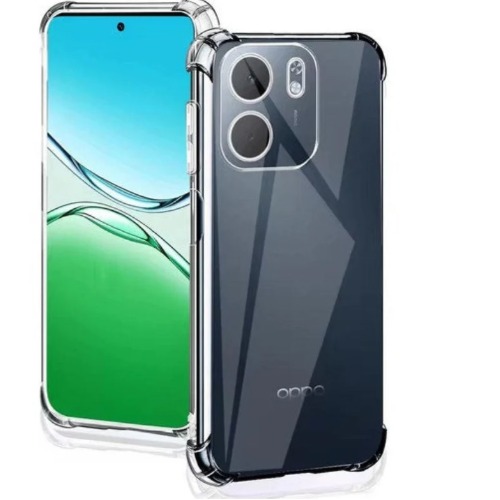 [MPA-CTPUHCA6X] MPA-CTPUHCA6X USP Oppo A6x 4G / 5G (6.7') Acrylic & TPU Hard Case Clear (With Soft Round Airbags) - Ultra-Thin & Lightweight, Scratch-resistant,5 Years Warranty