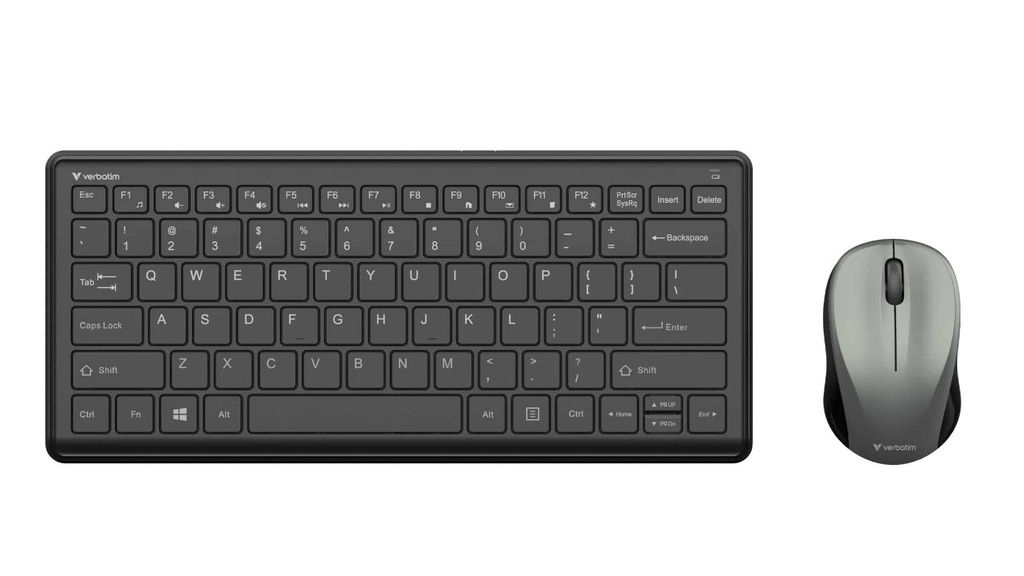 KBV-32412 Verbatim Compact Silent Wireless Keyboard and Mouse Combo - PCR