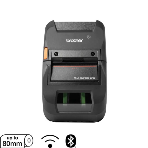 [LMS-RJ-3255WB-BUNDLE-PACK] LMS-RJ-3255WB-BUNDLE-PACK Brother RJ-3255WB 3' WiFi/BT Label and Receipt Printer - RJ-3255WB +PA-BT-006 + PA-SS-4000 + PA-AD-600A and Belt Clip + Receipt Roll
