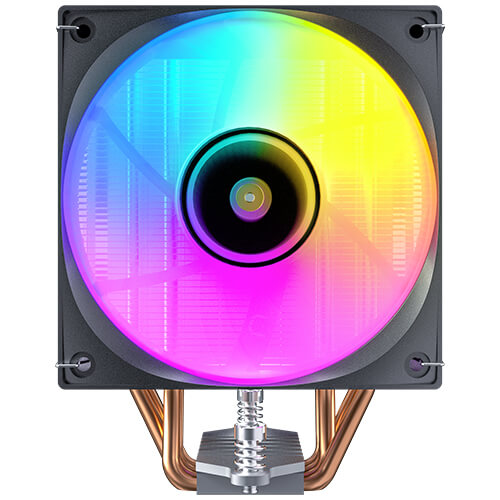 CFA-F400ARGB Antec F400 ARGB - Black, 120mm ARGB PWM Fan, 4 Copper Heat Pipes, 205W TDP, 600–1700RPM, 63CFM Airflow, Intel LGA1851/1700, AMD AM5