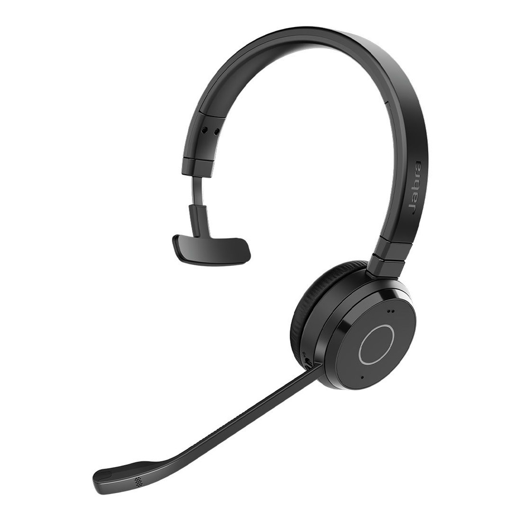 [SPJ-E65-TE-M-MS] SPJ-E65-TE-M-MS Jabra Evolve 65 TE Mono Teams Bluetooth Headset, Link 390a, 16-hour battery life, 30-metre wireless range, Passive Noise Cancellation, BusyLight