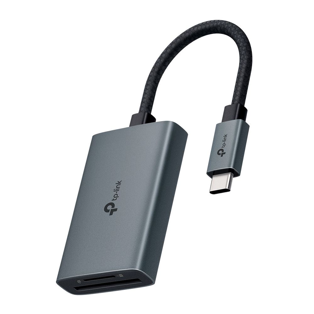 [USTL-UA440C] USTL-UA440C TP-Link UA440C USB 3.0 Type-C to SD & microSD 3.0 Card Reader, support SD, SDHC, SDXC, microSD, microSDHC, microSDXC cards up to 2TB.