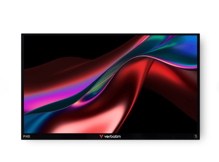 [MNV-49592] MNV-49592 Verbatim 15.6' IPS USB-C Touch Full HD 1920 x 1080, 10 Point Touch, - Tilt, Speaker, Earphone, VESA 50mm x 50mm Business Ultra Portable IOS Monitor