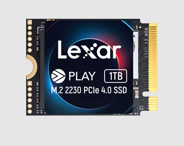 [LIN-PLAY-1T-RNNNG] LIN-PLAY-1T-RNNNG Lexar LNMPLAY001T-RNNNG Internal SSD Play 1TB M.2 2230 PCIe Gen 4x4 NVMe SSD up to 5200MB/s read, 4700MB/s write - 5 year limited warranty