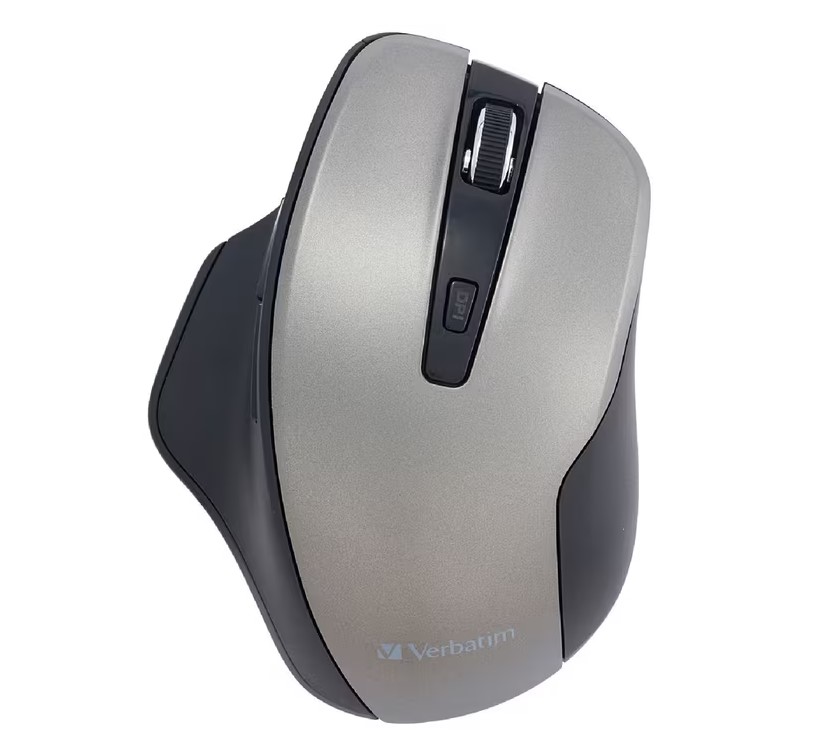 [MIV-70242] MIV-70242 Verbatim Silent Ergonomic Wireless LED Mouse Graphite