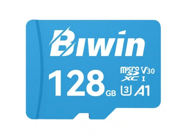 BIW-MS100-128G BIWIN MS100-128G microSD3.0 Read & Write Speed up to 100MB/s & 50MB/s BMMS100128G-RGX
