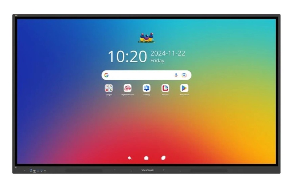 IPV-IFP7534 ViewSonic ViewBoard IFP7534 EDLA Certified ViewBoard 75' 4K Interactive Display, 20% better power efficiency, Android 14 Quad-core CPU & microSD port