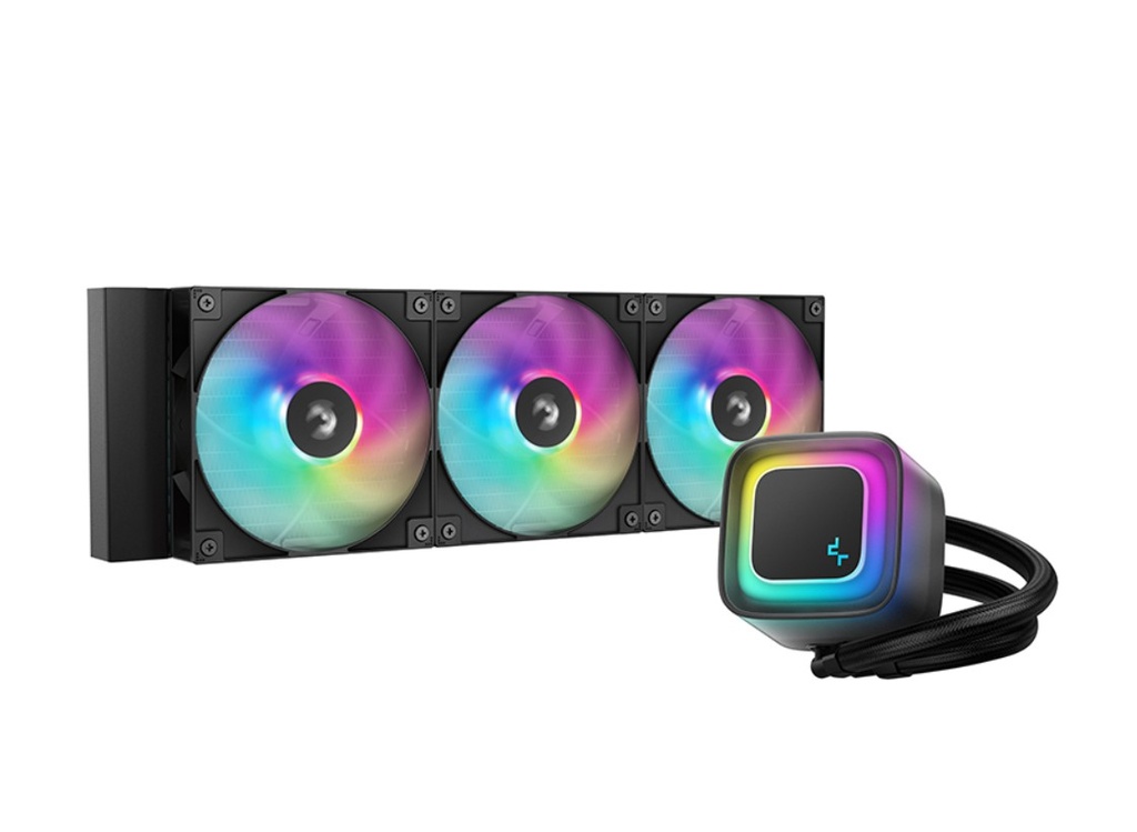 CFD-LE360-V2 DeepCool LE360 V2 Liquid Cooler 360 mm 6th Gen Pump up to 3400 PWM, Hydro Bearing, IntelLGA1851/1700/1200/1151/1150/1155, AMDAM5/AM4