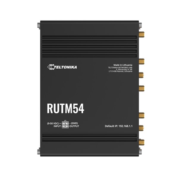 [NHT-RUTM54] NHT-RUTM54 Teltonika RUTM54 Dual 5G Router, Dual SIM & eSIM™, Telit 5G Modem, Auto-Failover,