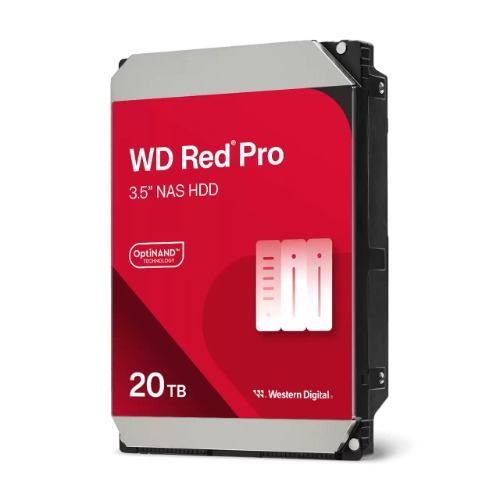 [HAWD-RDP35-20TBWD202KFGX] HAWD-RDP35-20TBWD202KFGX Western Digital WD Red Pro 20TB 3.5' NAS HDD SATA3 7200RPM 512MB Cache 24x7 300TBW ~24-bays NASware 3.0 CMR Tech 5yrs wty (WD201KFGX replacement)
