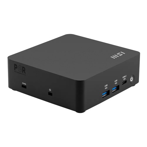 [SYM-CUBINUCAI1UMG-012BAU] SYM-CUBINUCAI1UMG-012BAU MSI Cubi NUC AI 1UMG-012BAU Mini PC Black Barebone Core Ultra 7 155H, 2x Thunderbolt 4 2x HDMI 2x Intel® I226V (2.5G) Wi-Fi 6E AX211 3Y
