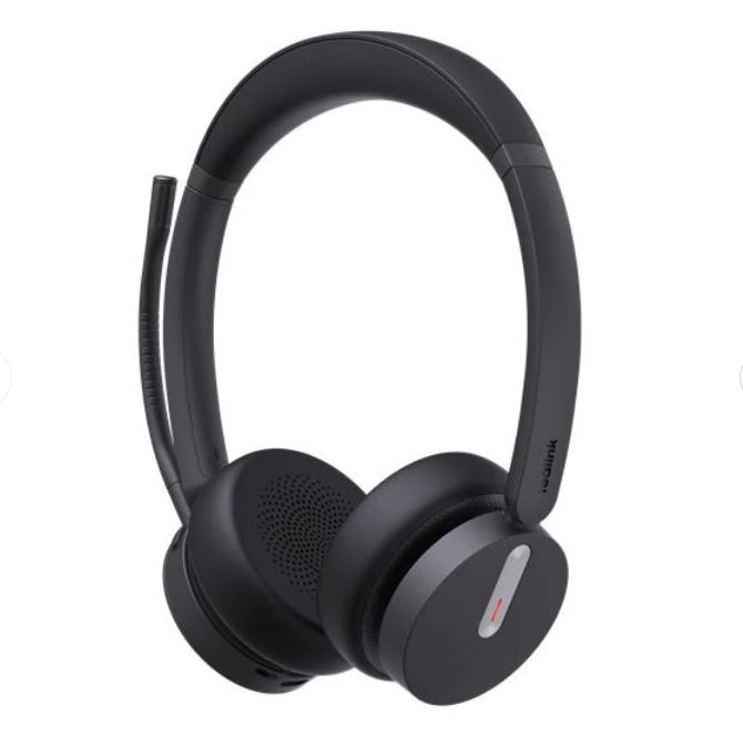 [IPY-BH70-D-MS-CA] IPY-BH70-D-MS-CA Yealink BH70 Bluetooth Wireless Stereo Headset Teams USB-C&A , Microsoft Teams Certified, 3-Mic Noise Cancellation, 35 HoursTalkTime, Bluetooth 5