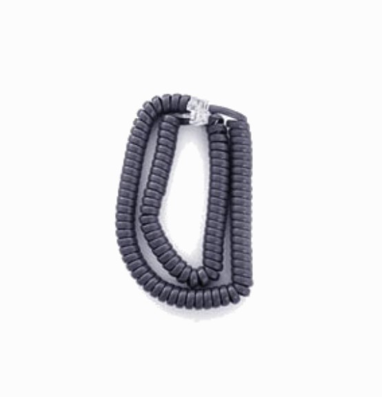 IPF-XU-CC Fanvil curly cord for XU series headset, curve，black