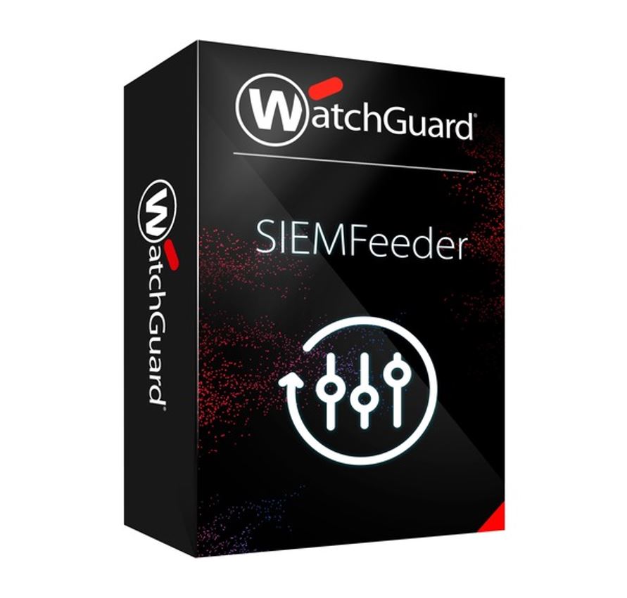 NWG-WGSIEM30601 WatchGuard SIEMFeeder - 1 Year - 1001 to 5000 licenses
