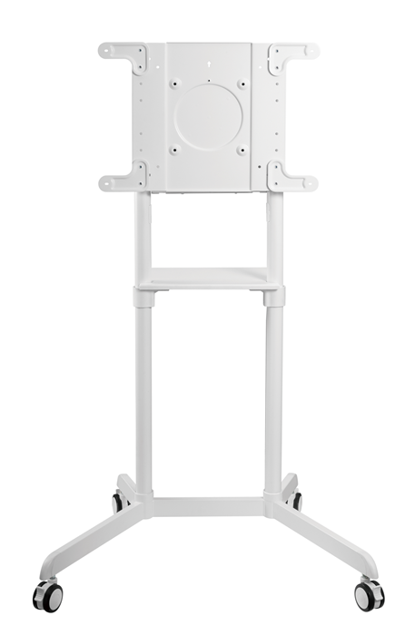 MABT-TTV11-46TW-WH Brateck Rotating Mobile Stand for Interactive Display Fit 37'-70'  Up to 70kg- VESA: 200x200,400x200,300x300,600x200,350x350,400x400,600x400 White（LS)