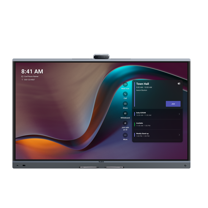 [IPY-MB86-PRO-A02] IPY-MB86-PRO-A02 Yealink MB86Pro-A02 86'' MeetingBoard Pro Teams Rooms display, 4K touchscreen, 3x50MP cameras, 16 MEMS microphones, IntelliFocus, BYOD, Zoom Rooms
